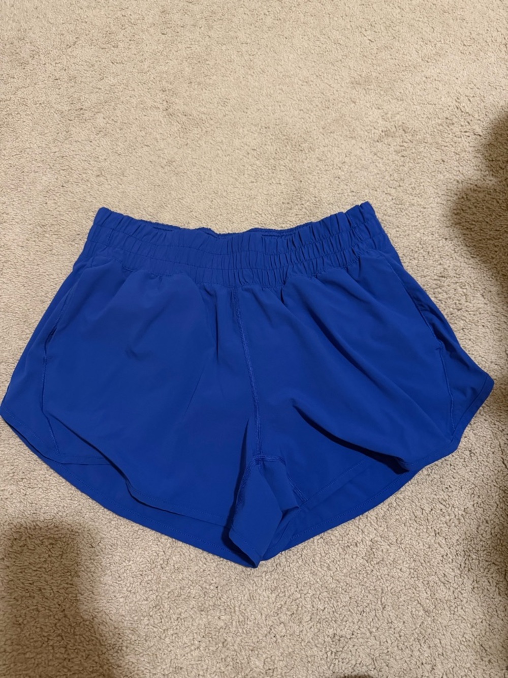 Women’s Athletic Blue Running Shorts